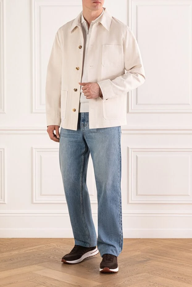 Gucci distressed cotton denim trousers 193627 - photo 2