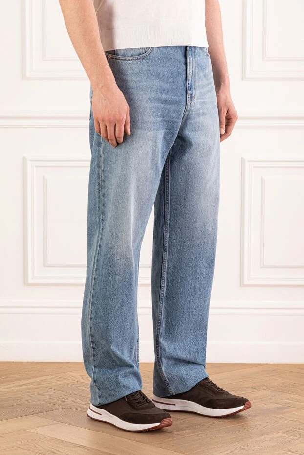 Gucci distressed cotton denim trousers 193627 - photo 3