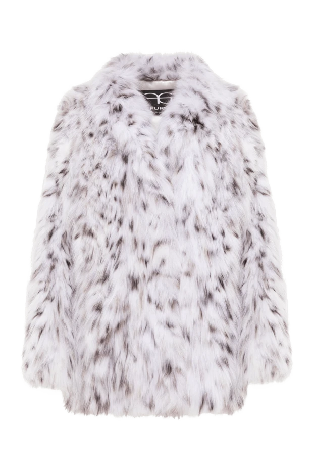 Premium women's fur coat made from rare and valuable Canadian lynx fur - photo 1