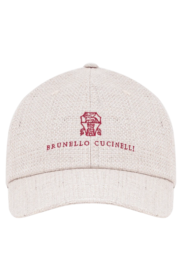 Brunello Cucinelli men's baseball cap with a curved visor and brand logo 193702 - photo 1
