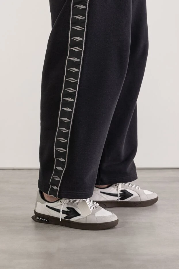 Off-White ойынның соңы ақ түсті аралас материалдан жасалған кроссовкалар 193724 - фото 2