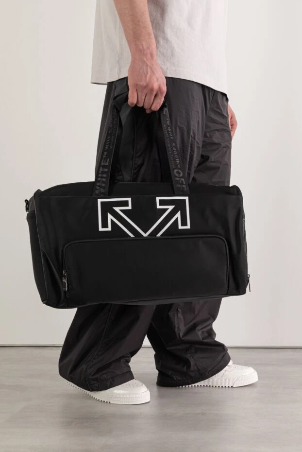 Off-White heritage қара түсті сөмке 193817 - фото 3
