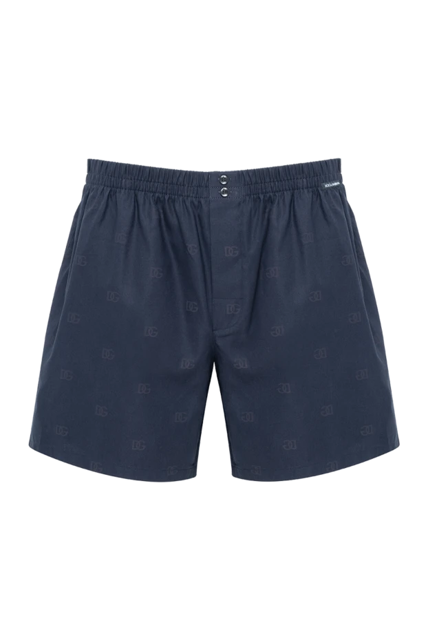 Dolce & Gabbana loose cotton boxers with jacquard monogram pattern 193830 - photo 1