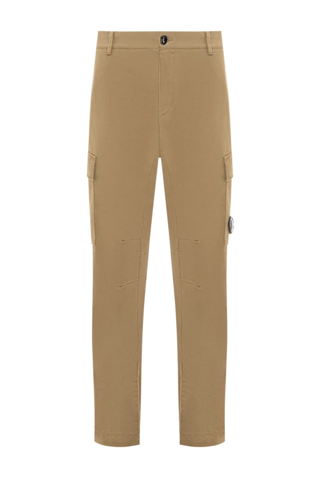 C.P. Company мужские брюки карго цвета хаки с зауженным кроем 193863 - фото 1