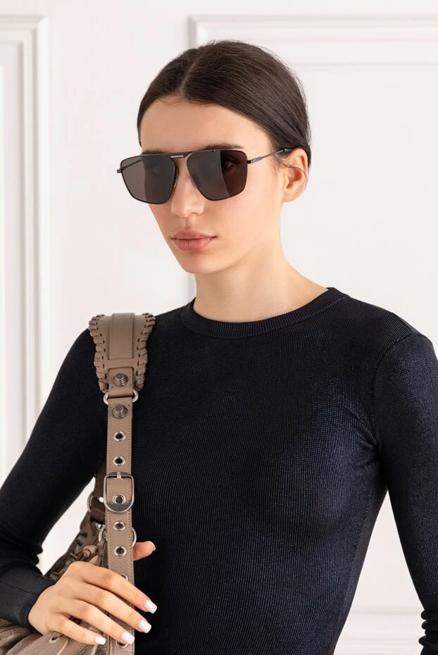 Balenciaga tag 2.0 navigator double bridge sunglasses 193918 - photo 2