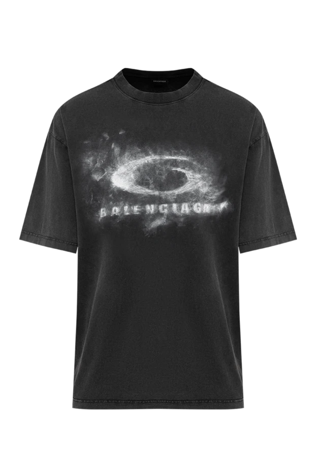 Balenciaga crayon loop t-shirt with a faded effect and graphic print. 193936 - photo 1