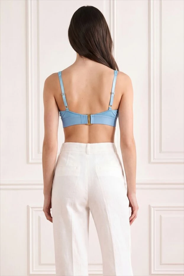 Tom Ford бюстгальтер stretch bra из мягкого модала голубого цвета 193957 - фото 2