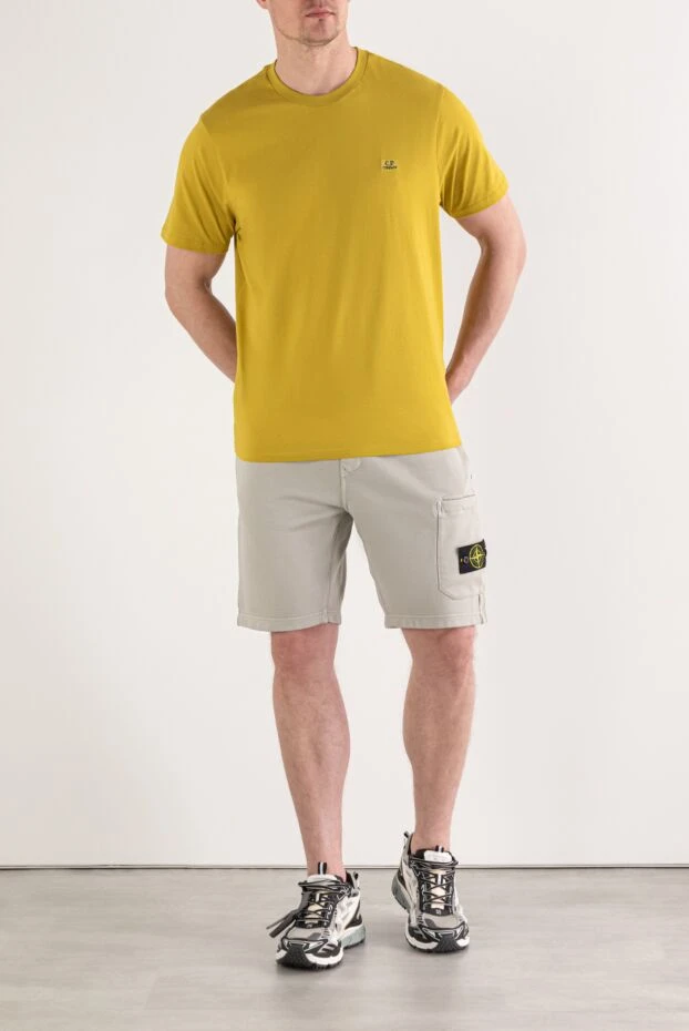 Stone Island спортивные шорты из органического хлопкового флиса с карманами на молнии 194040 - фото 2