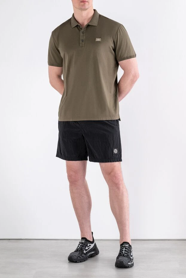 Stone Island черные плавки средней длины из нейлона metal с боковыми карманами 194042 - фото 2