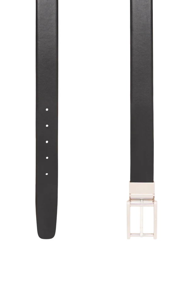 A.Testoni classic men's belt made of smooth matte genuine leather 194105 - photo 3