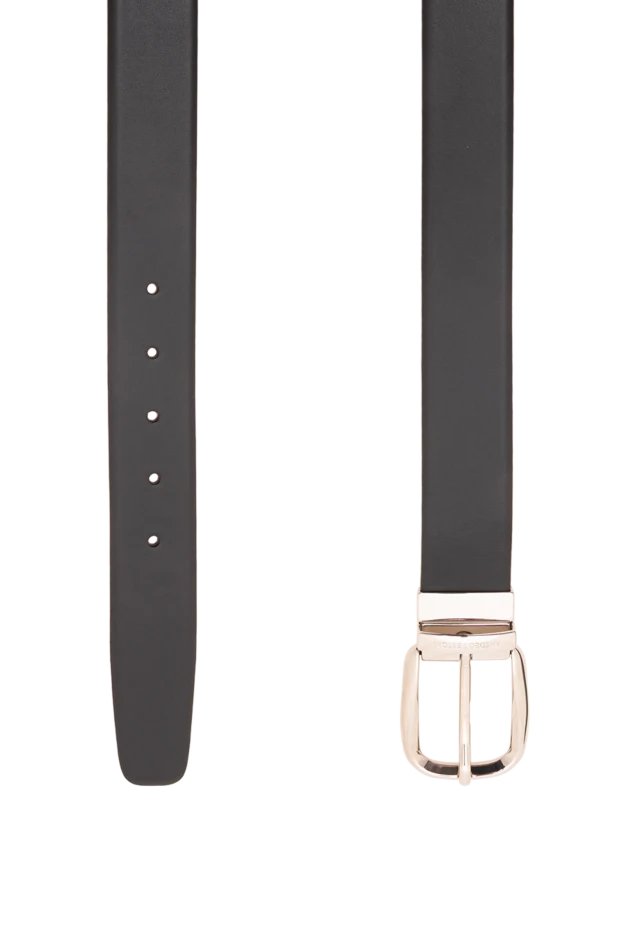 A.Testoni black leather belt made of soft calfskin 194114 - photo 3