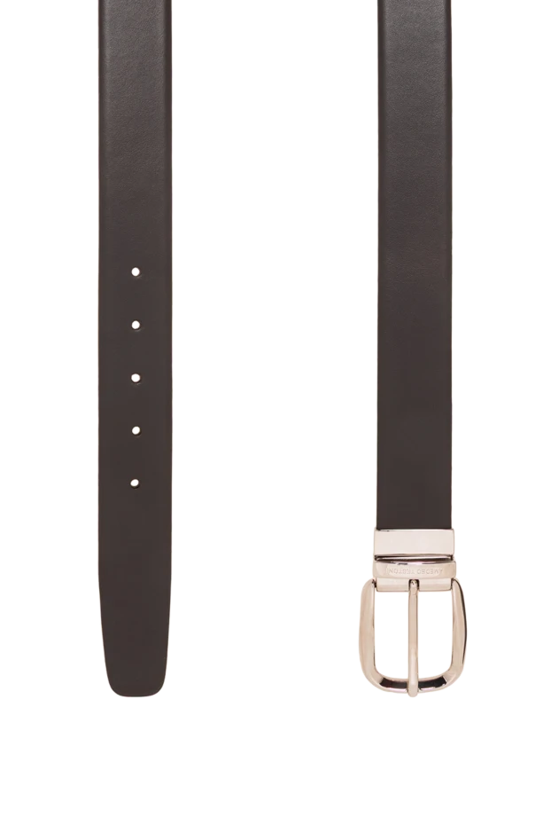A.Testoni dark brown leather belt made of soft calfskin 194125 - photo 3