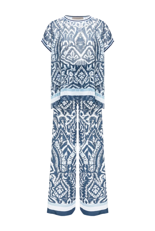 D.Exterior women's knitted two-piece suit with textured textiles and intricate patterns 194242 - photo 1