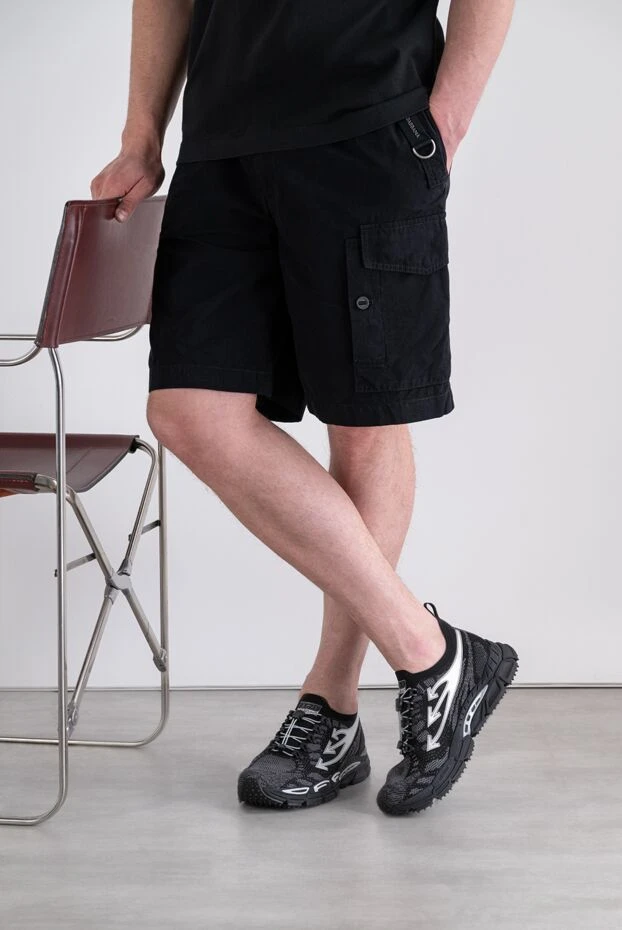Off-White be right back тоқылған кроссовкалары қою сұр түсті 194260 - фото 3