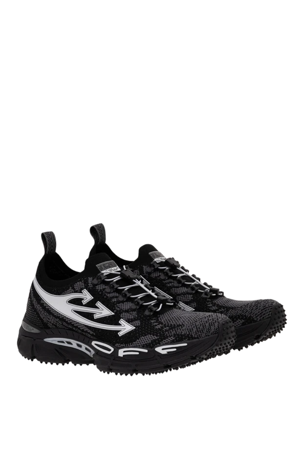 Off-White be right back knit sneakers in dark gray 194260 - photo 3