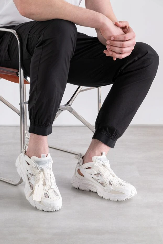 Off-White ақ түсті ерлерге арналған be right back open кроссовкалары 194262 - фото 3