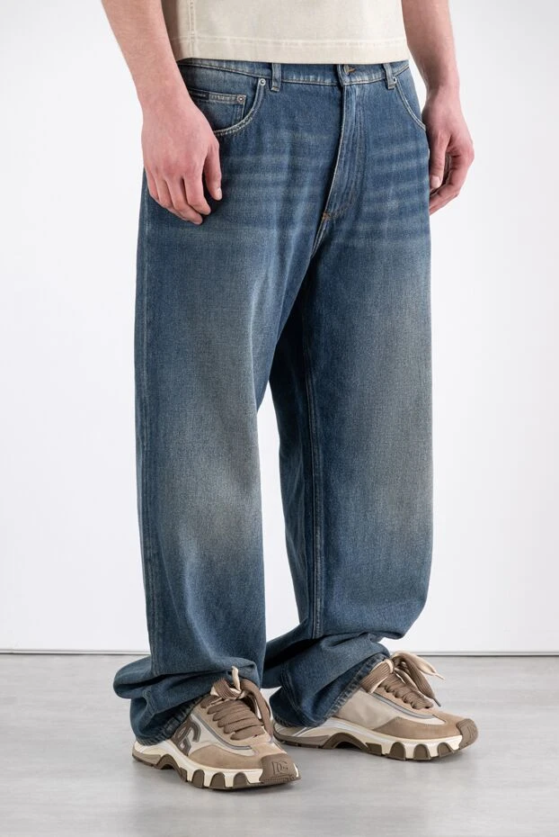 Dolce & Gabbana oversized cotton denim trousers with a vintage effect 194270 - photo 3
