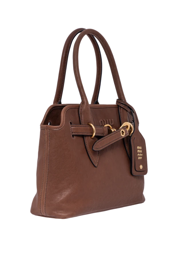 Miu Miu nappa былғары сөмкесі 