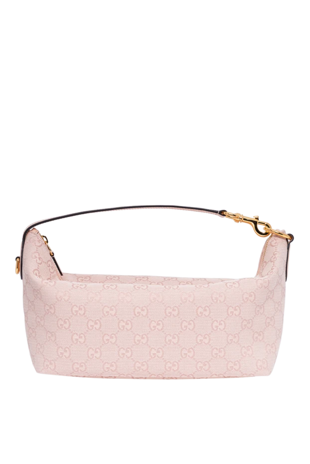 Gucci сумка vanity среднего размера с верхней ручкой розового цвета 194326 - фото 1