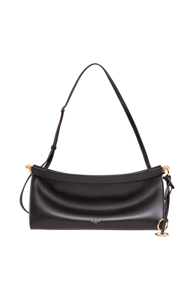 Le Click East West Medium Brown Calfskin Bag - photo 1