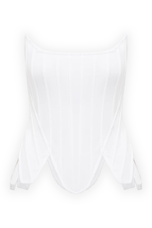 Giuseppe Di Morabito white women's silk bustier 194550 - photo 1