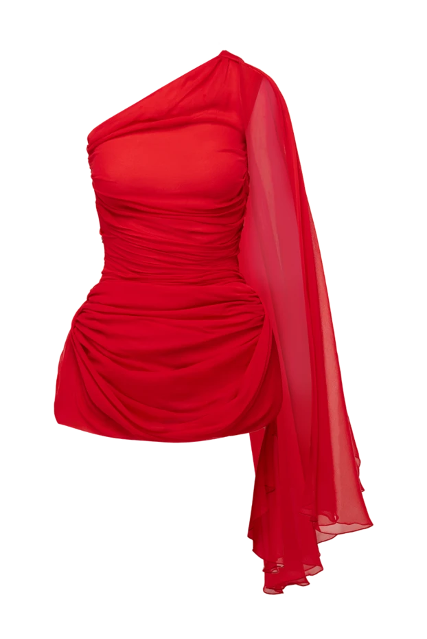 Giuseppe Di Morabito red silk draped mini dress 194558 - photo 1