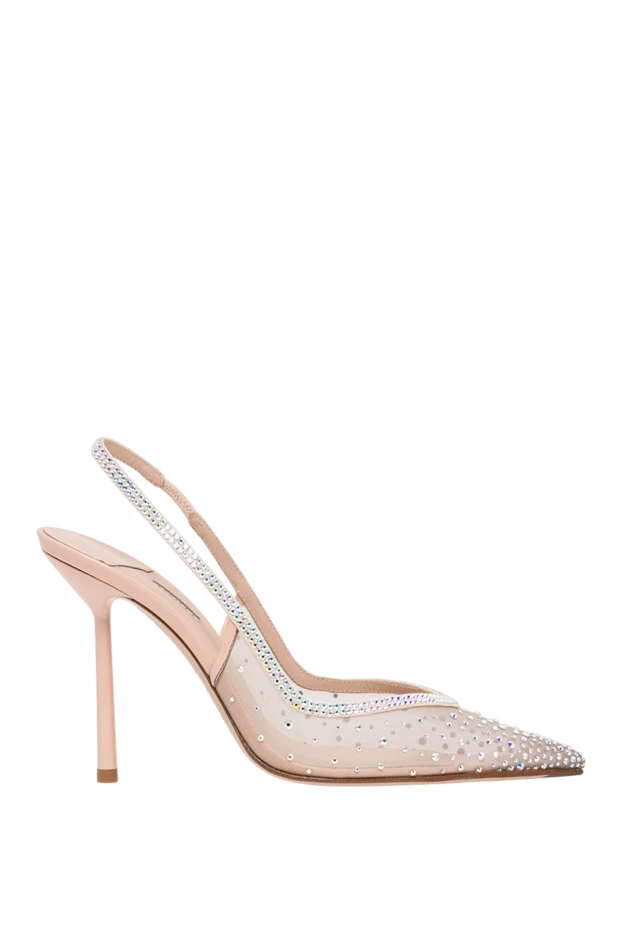 Nicole slingback shoes in beige - photo 1
