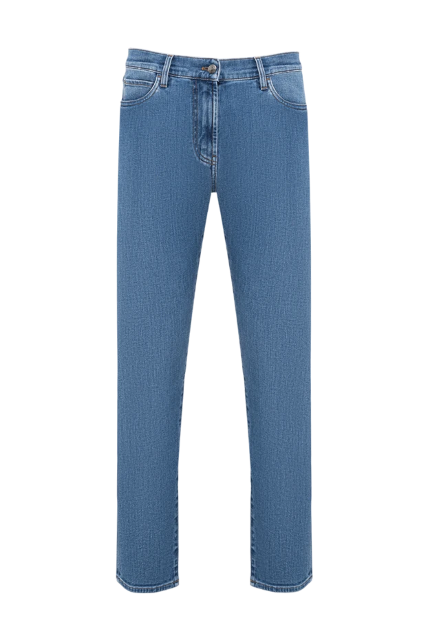 Loro Piana мягкие зауженные джинсы doccio из японского денима 194597 - фото 1