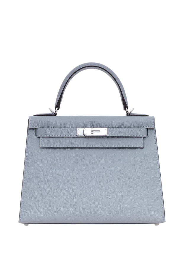 Hermes mini kelly bag in grey epsom leather 194600 - photo 1