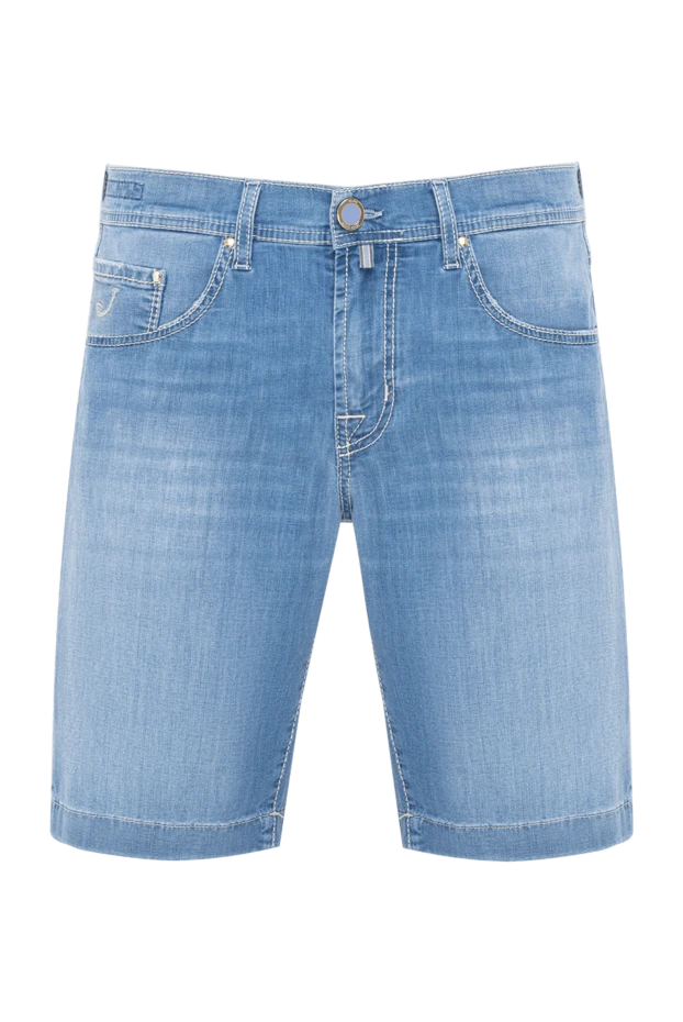 Jacob Cohen men's premium denim shorts in light blue 194614 - photo 1