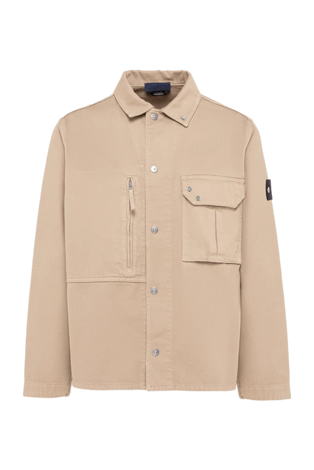 Stone Island beige overshot jacket with asymmetrical pockets 194628 - photo 1