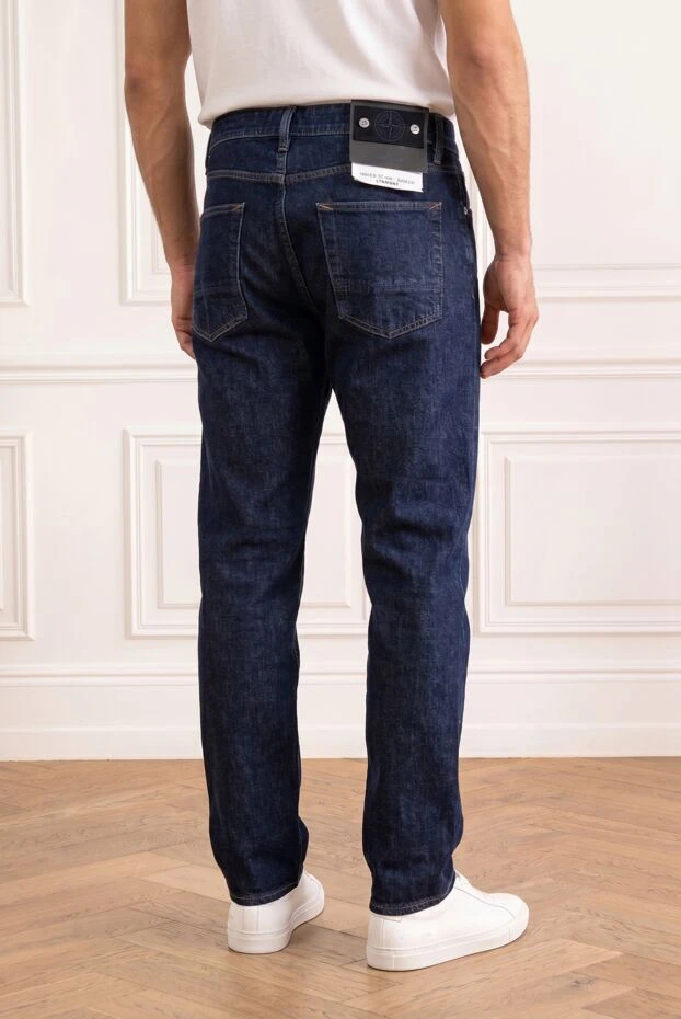 Stone Island straight-leg jeans with five pockets and a distressed effect 194630 - photo 2