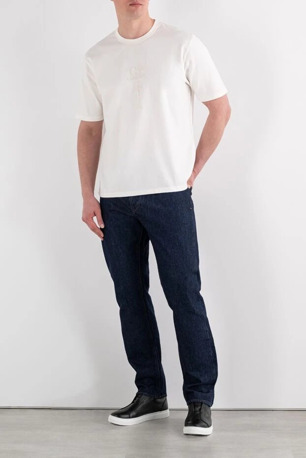 Stone Island straight-leg jeans with five pockets and a distressed effect 194630 - photo 3