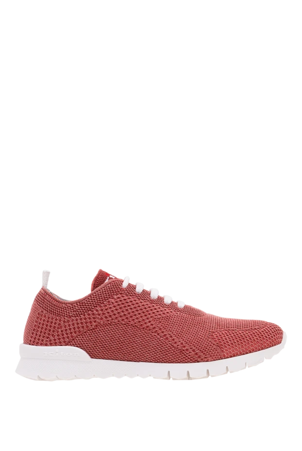 Terracotta pink sneakers with a contrasting ultra-light sole and snow-white laces - photo 1