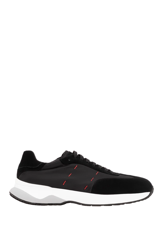 Kiton black sneakers with red accents 194716 - photo 1