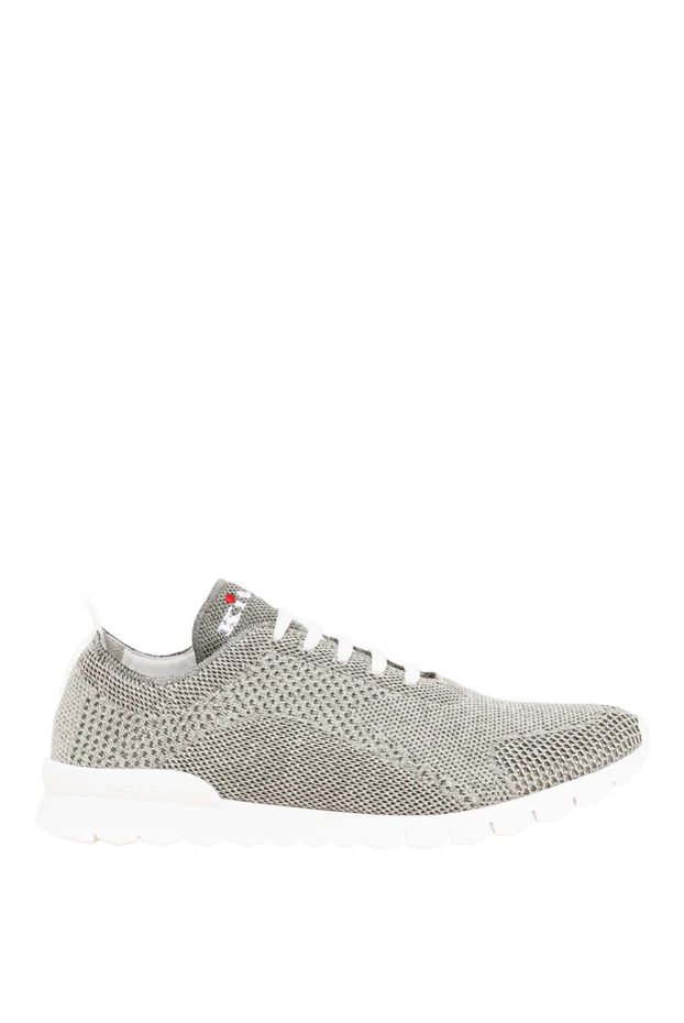Kiton gray knit sneakers with a lightweight sole 194717 - photo 1