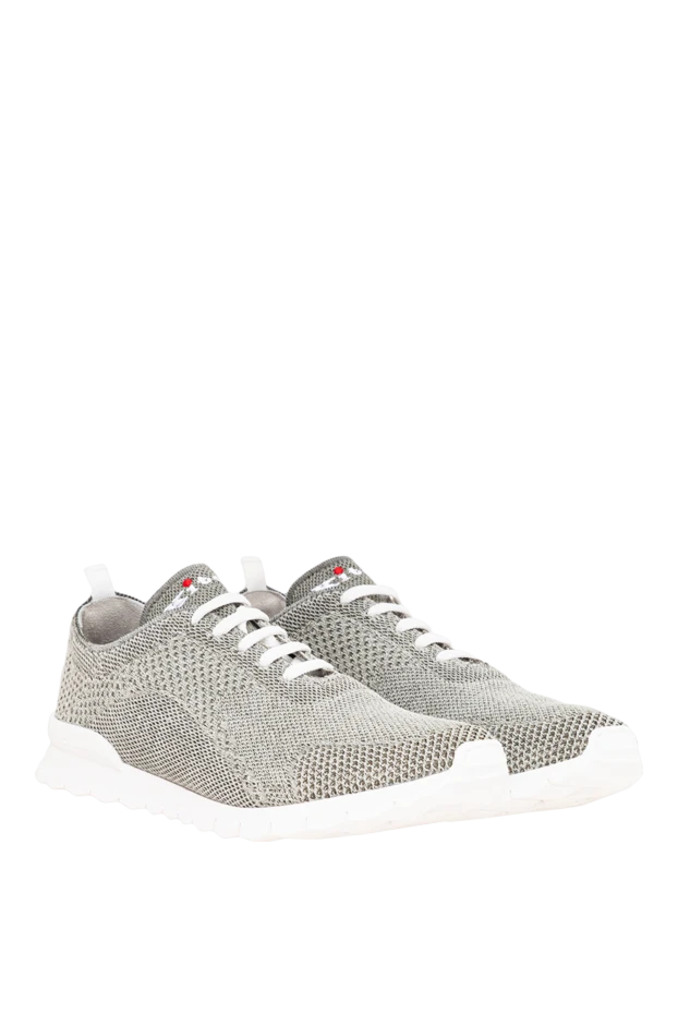 Kiton gray knit sneakers with a lightweight sole 194717 - photo 3