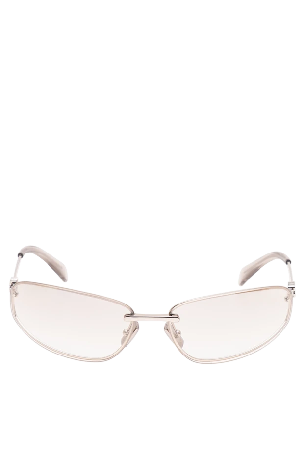 Miu Miu мөлдір линзалары және гофрленген топсасы бар салмақсыз жиексіз көзілдіріктер 194864 - фото 1