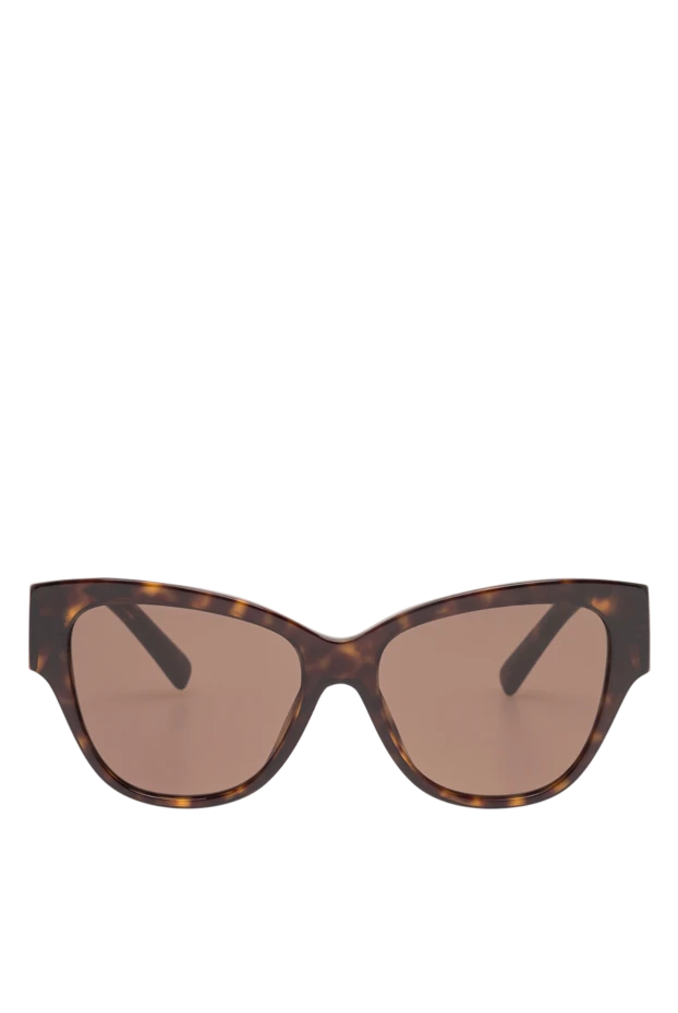 Dolce & Gabbana 3d бренд монограммасы бар қоңыр тасбақа қабығынан жасалған күннен қорғайтын көзілдірік 194868 - фото 1