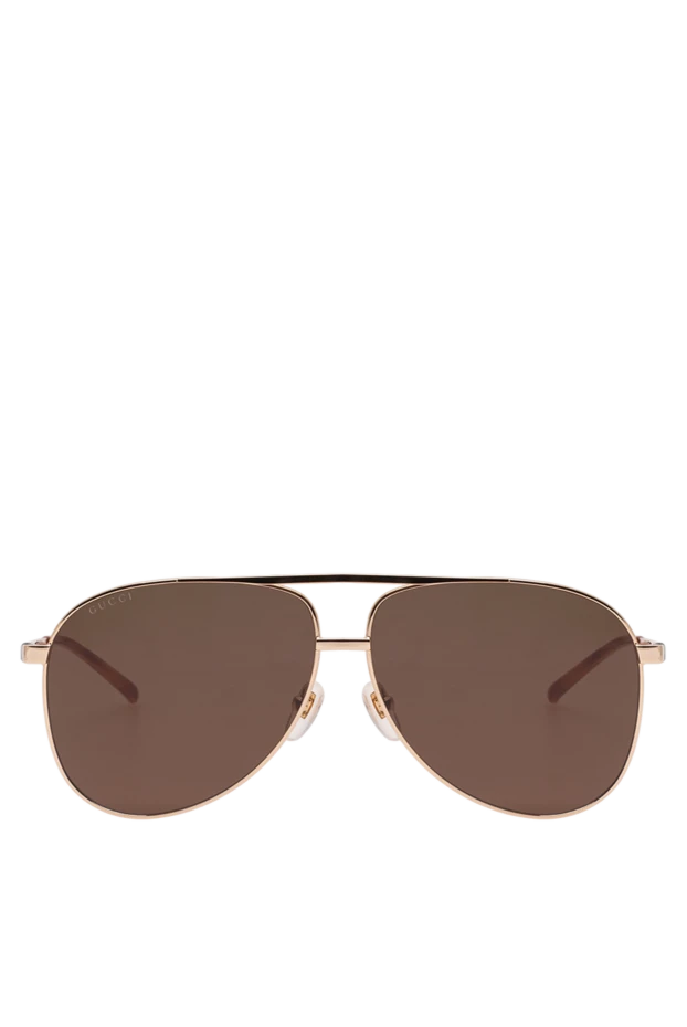 Gucci men's gold-framed aviator sunglasses 194901 - photo 1