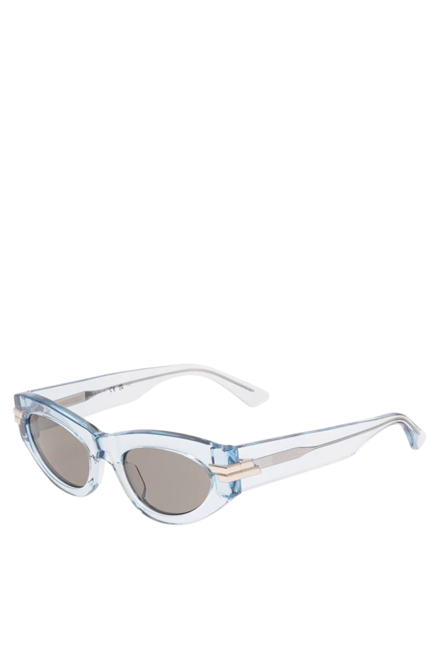 Bottega Veneta women's cat-eye sunglasses in translucent acetate 194916 - photo 3