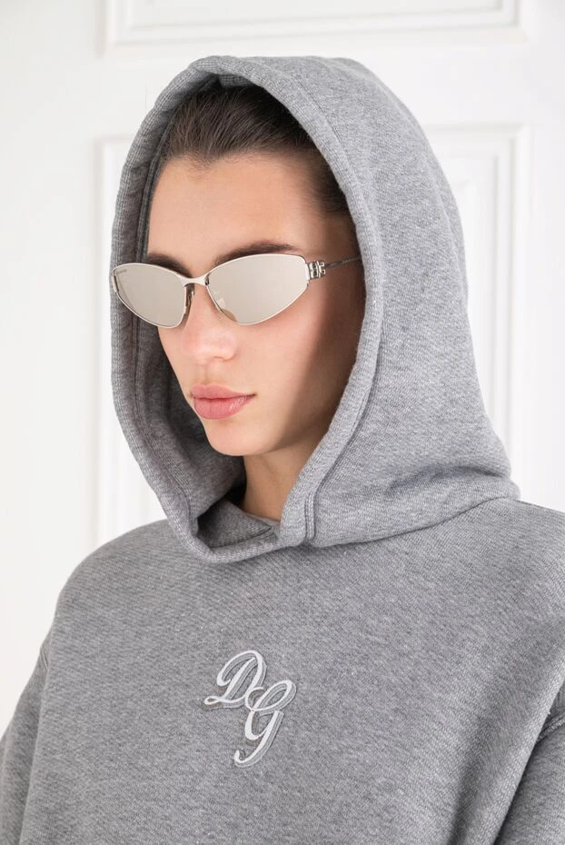 Balenciaga thin metal frame sunglasses with monogram 194927 - photo 2
