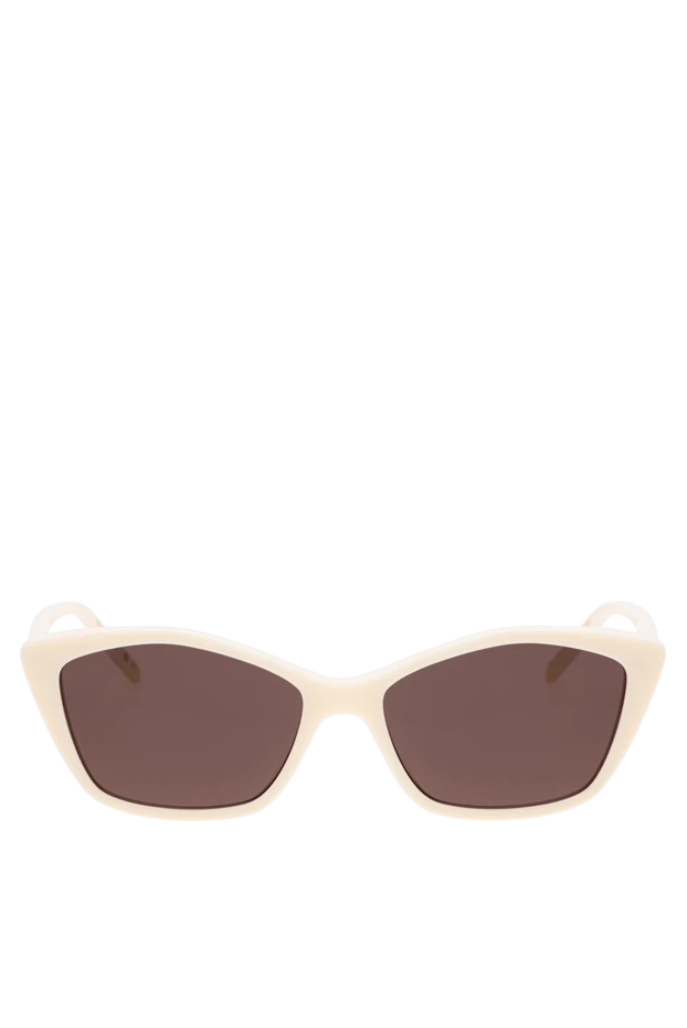 Saint Laurent сәнді бежевый түсті мысық көзілдірігі 194933 - фото 1