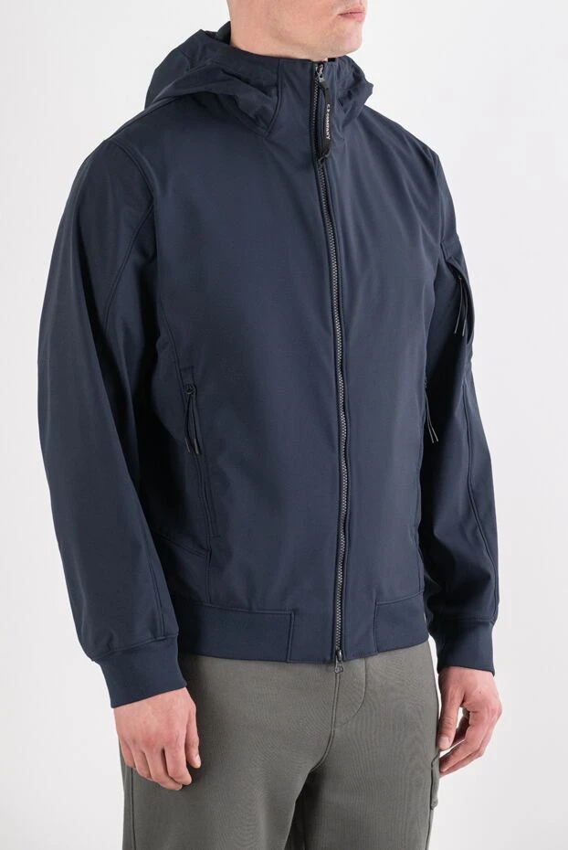 C.P. Company men's technical bomber jacket in dark blue 194972 - photo 3
