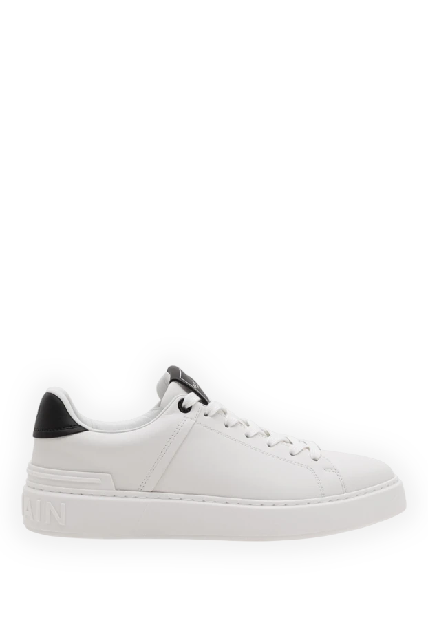 Balmain b-court sneakers in white calfskin 195118 - photo 1