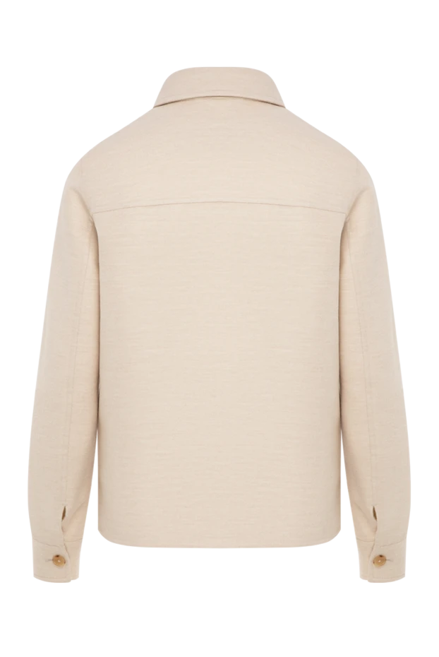 Loro Piana рубашка-куртка yannis прямого кроя с накладными нагрудными карманами 195891 - фото 2