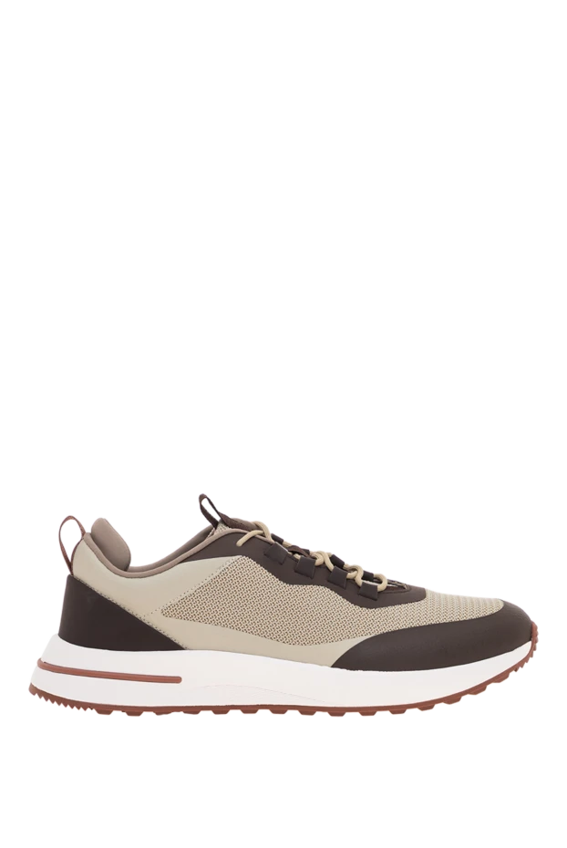 Week-End Walk sneakers in a combination of 3D knit and smooth nappa leather - photo 1