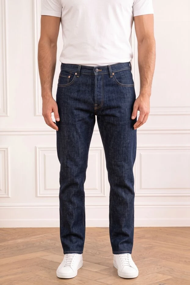 Scissor Scriptor blue jeans with the addition of technological polyurethane 196124 - photo 1