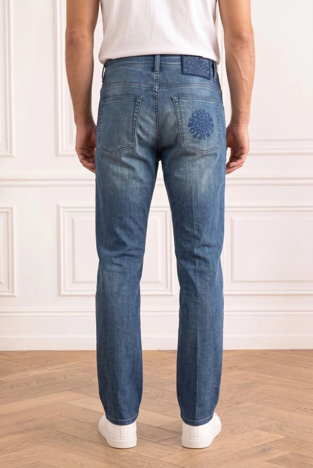 Scissor Scriptor light blue skinny jeans with a soft wash 196152 - photo 2