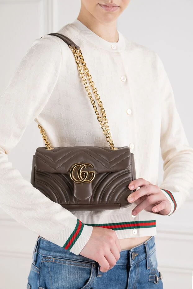 Gucci сумка повседневная 196348 - фото 2